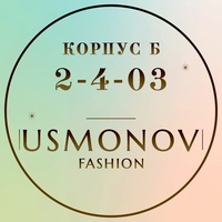 USMONOV FASHION | КБ 2-4-03