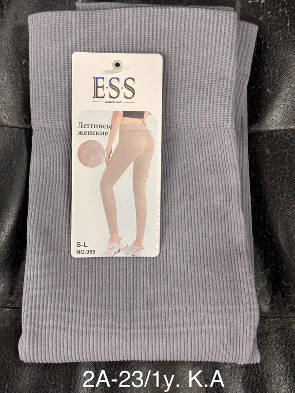 легинсы женские ess 960,легинсы рубчик ess,колготки женские,леггинсы в рубчик,женские леггинсы
