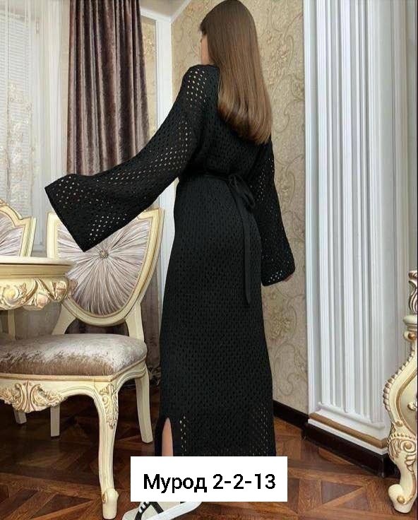 платье кашемир,платье женская,платье вязаное,мусульманская платья,платье накидка
