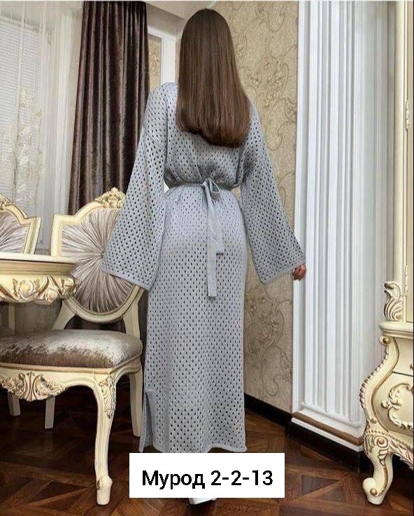 платье кашемир,платье женская,платье вязаное,мусульманская платья,платье накидка