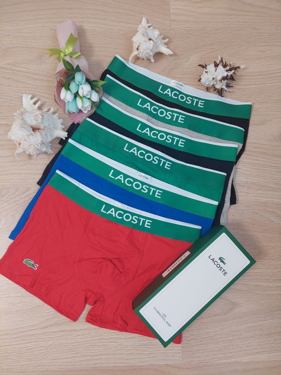 трусы мужские lacoste,набор мужских трусов lacoste,трусы лакосте мужские,трусы мужские боксеры набор 5 шт lacoste,трусы lacoste