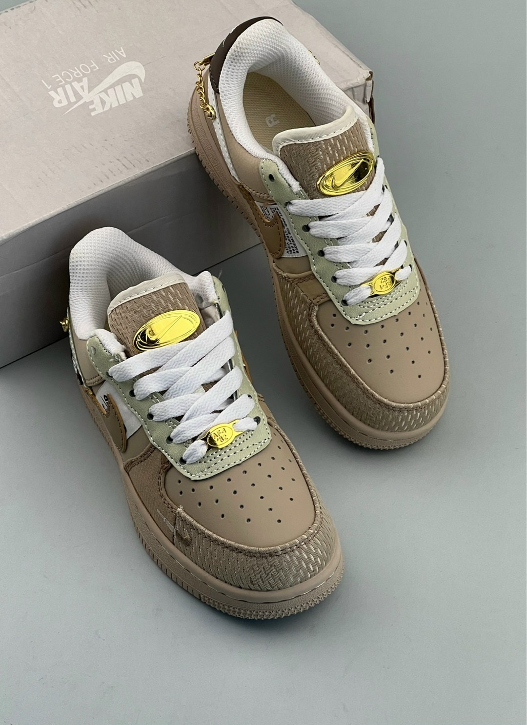 кроссовки,nike air force 1 low tan bling,кросcовки nike air force 1,nike air force 1 low, женская
