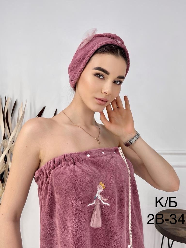 халат женский банный,полотенце халат,набор халат и полотенце женский,халат для бани,полотенце халат женский
