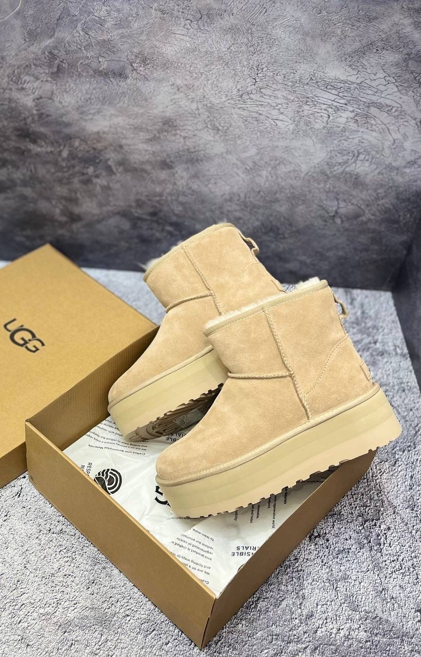 ,ugg mini platform,угги женские, женская,ugg женские