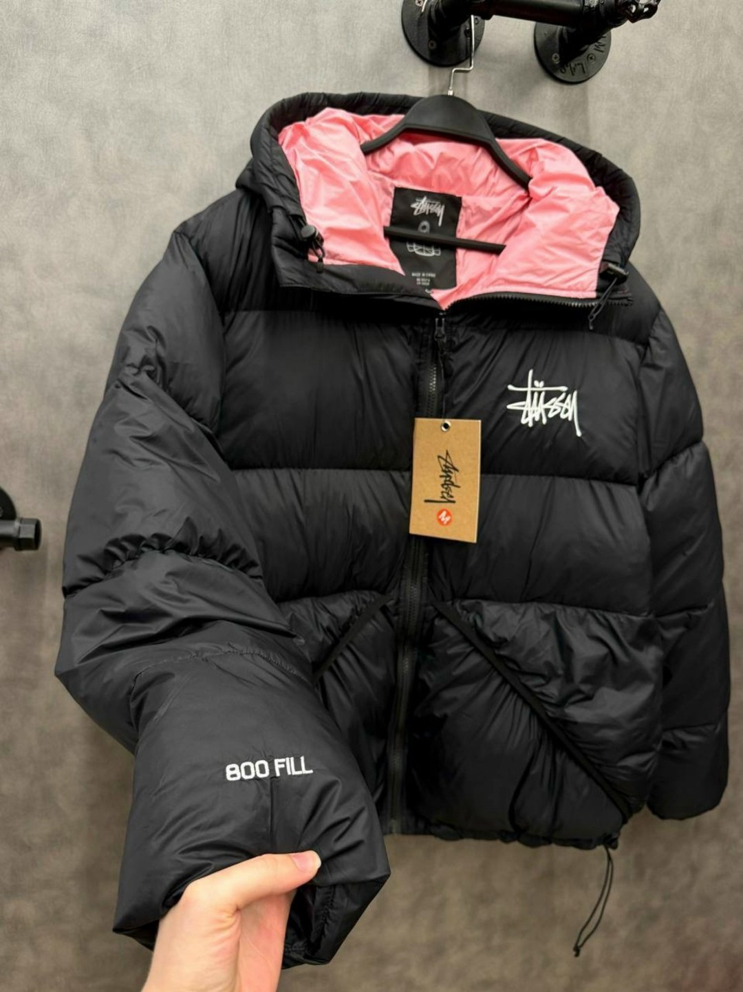 пуховик stussy micro ripstop down parka,stussy куртка зимняя,пуховик stussy,куртка stussy,куртка пуховик