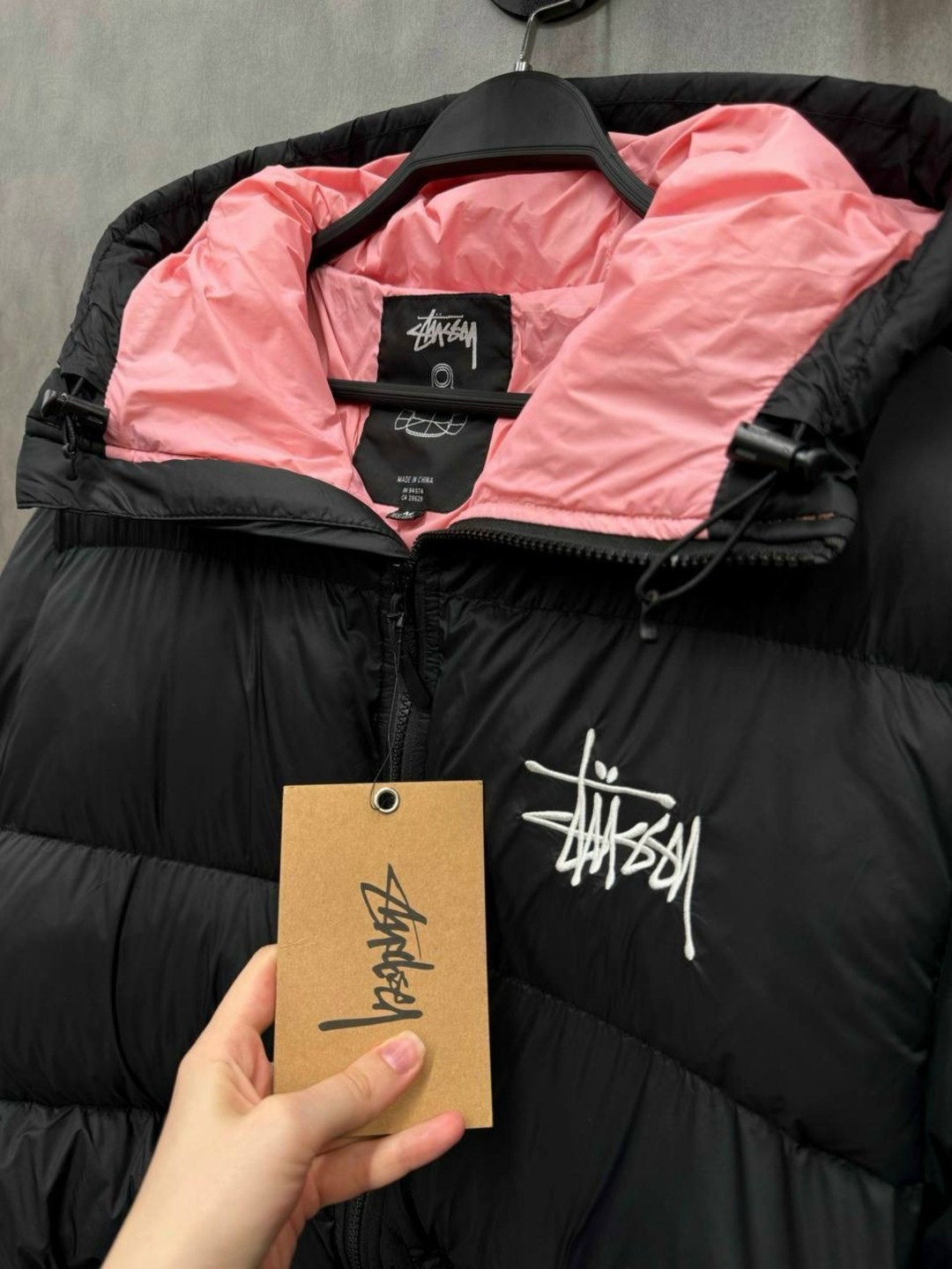 пуховик stussy micro ripstop down parka,stussy куртка зимняя,пуховик stussy,куртка stussy,куртка пуховик