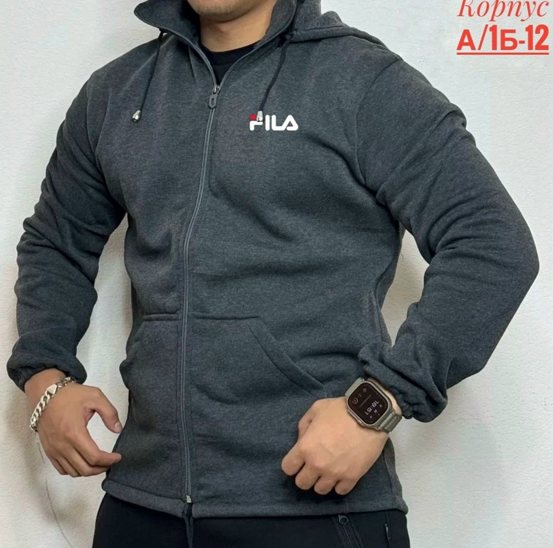 толстовки для мужчин,толстовки мужские,fila толстовка серая мужская,кофта мужская,толстовка мужская на флисе