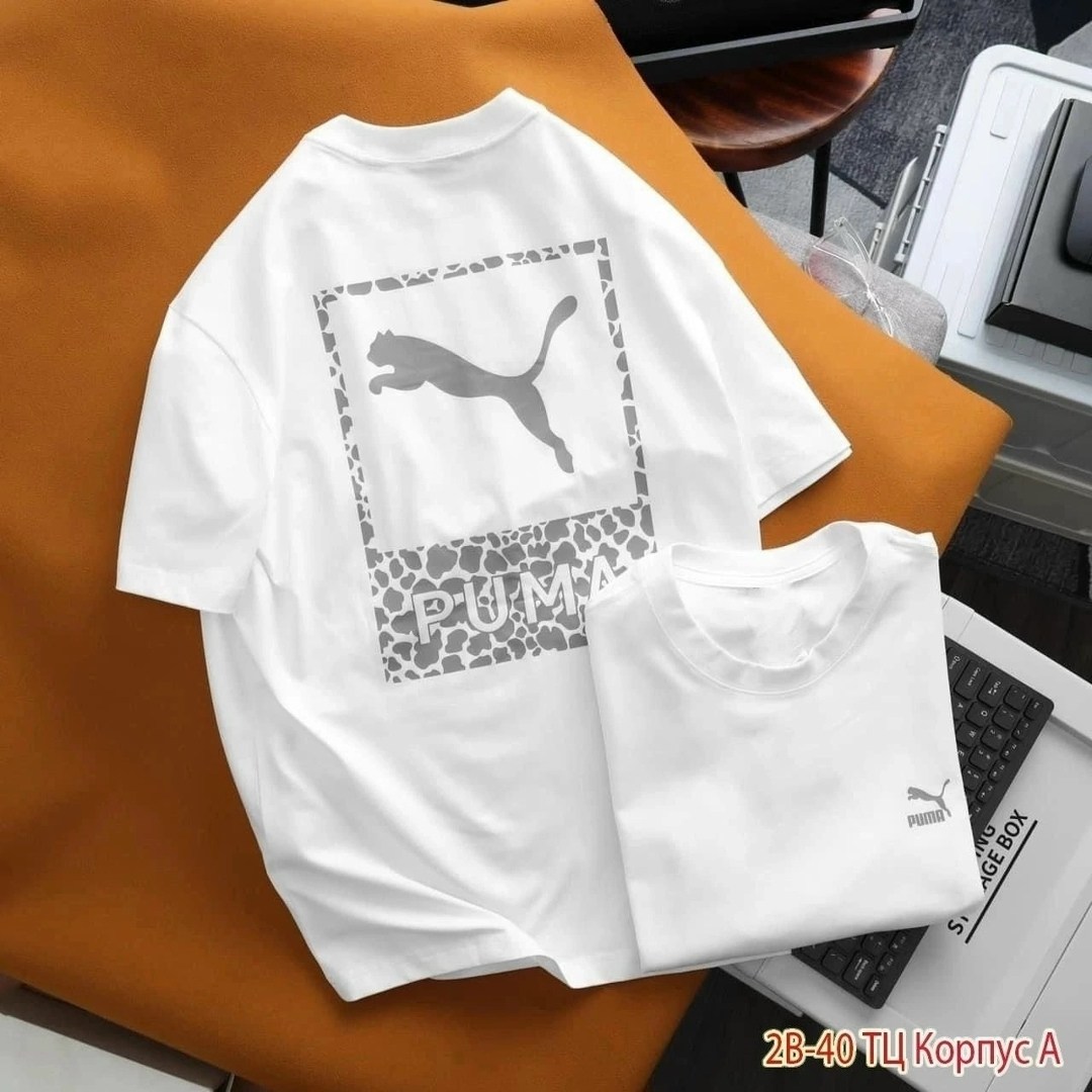 футболка мужская белая,мужская футболка puma,футболка мужская,футболка пума белая мужская,футболки для мужчин