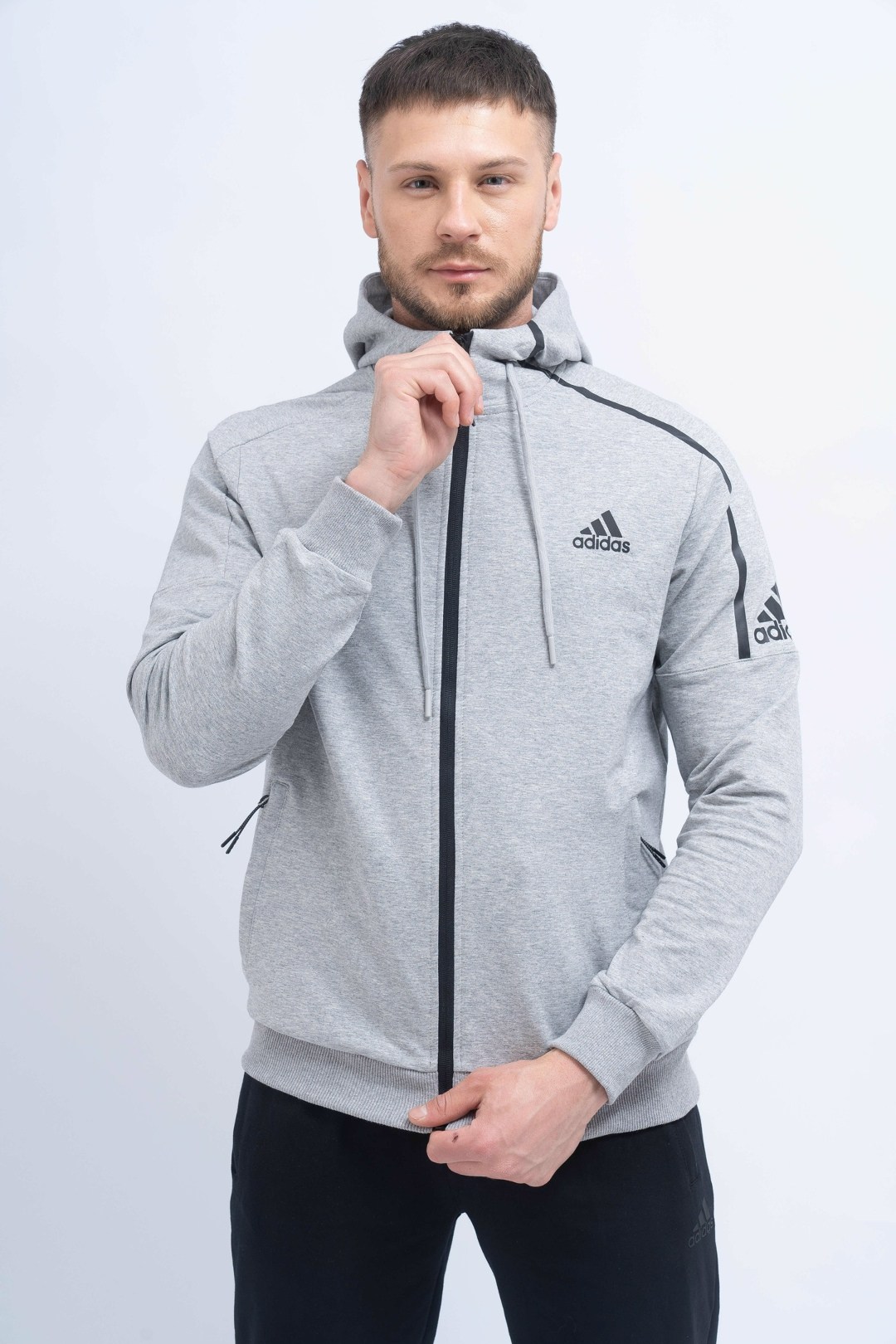толстовка adidas,худи адидас хаки,мужские толстовки adidas,костюмы адидас,спортивные костюм