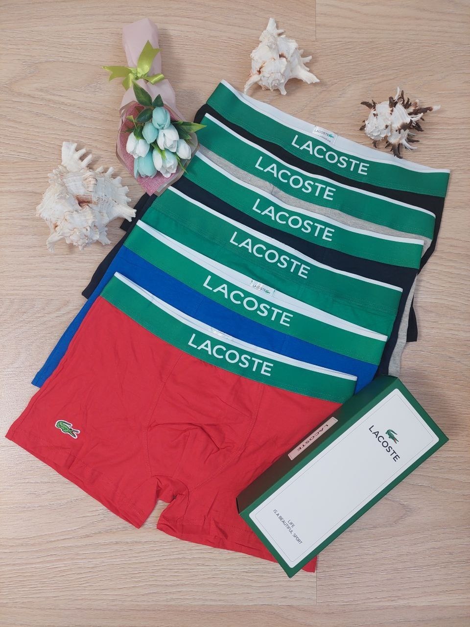трусы мужские lacoste,набор мужских трусов lacoste,трусы лакосте мужские,трусы мужские боксеры набор 5 шт lacoste,трусы lacoste