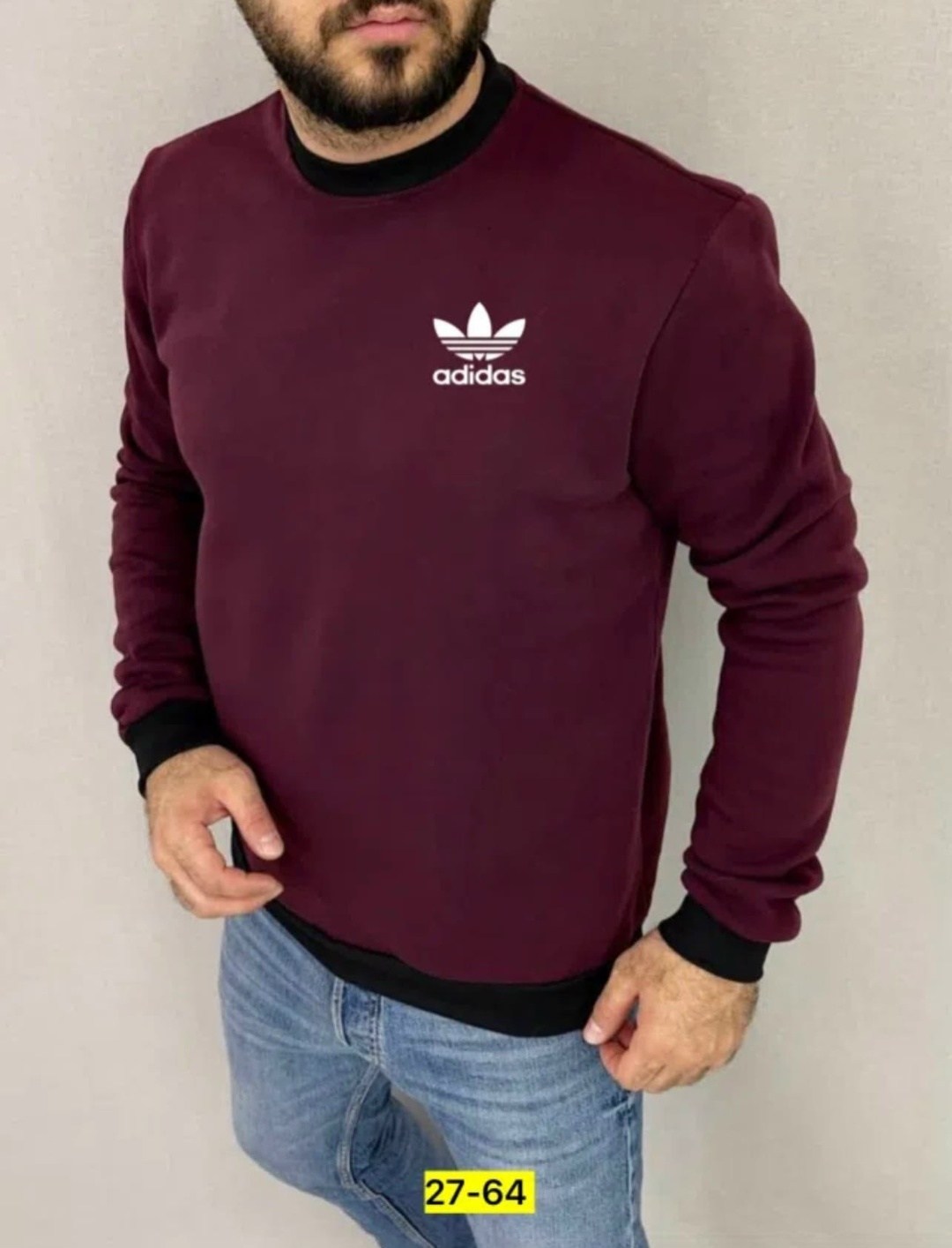 свитшот мужской adidas,свитшот adidas,серый свитшот adidas originals,мужские свитшоты,толстовки свитшот