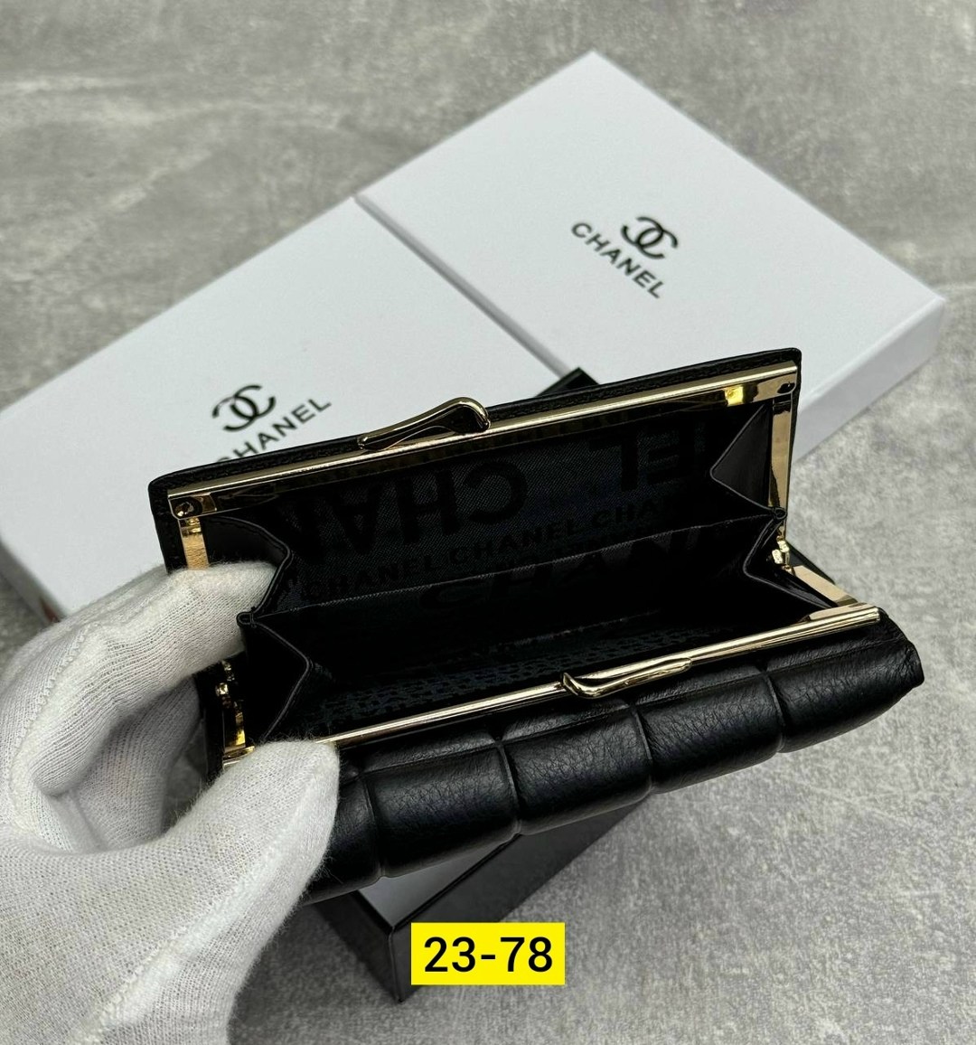 кошелек женский chanel,кошелек chanel,кошелек шанель черный,женские кошельки,кошелек шанель