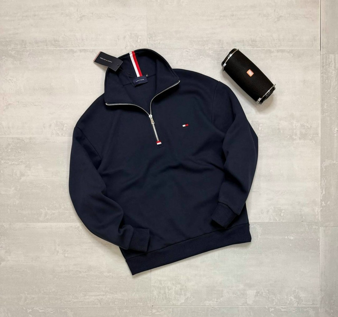 толстовка tommy hilfiger,tommy hilfiger half zip,свитшот мужской tommy hilfiger,мужская толстовка tommy hilfiger,толстовка томми хилфигер