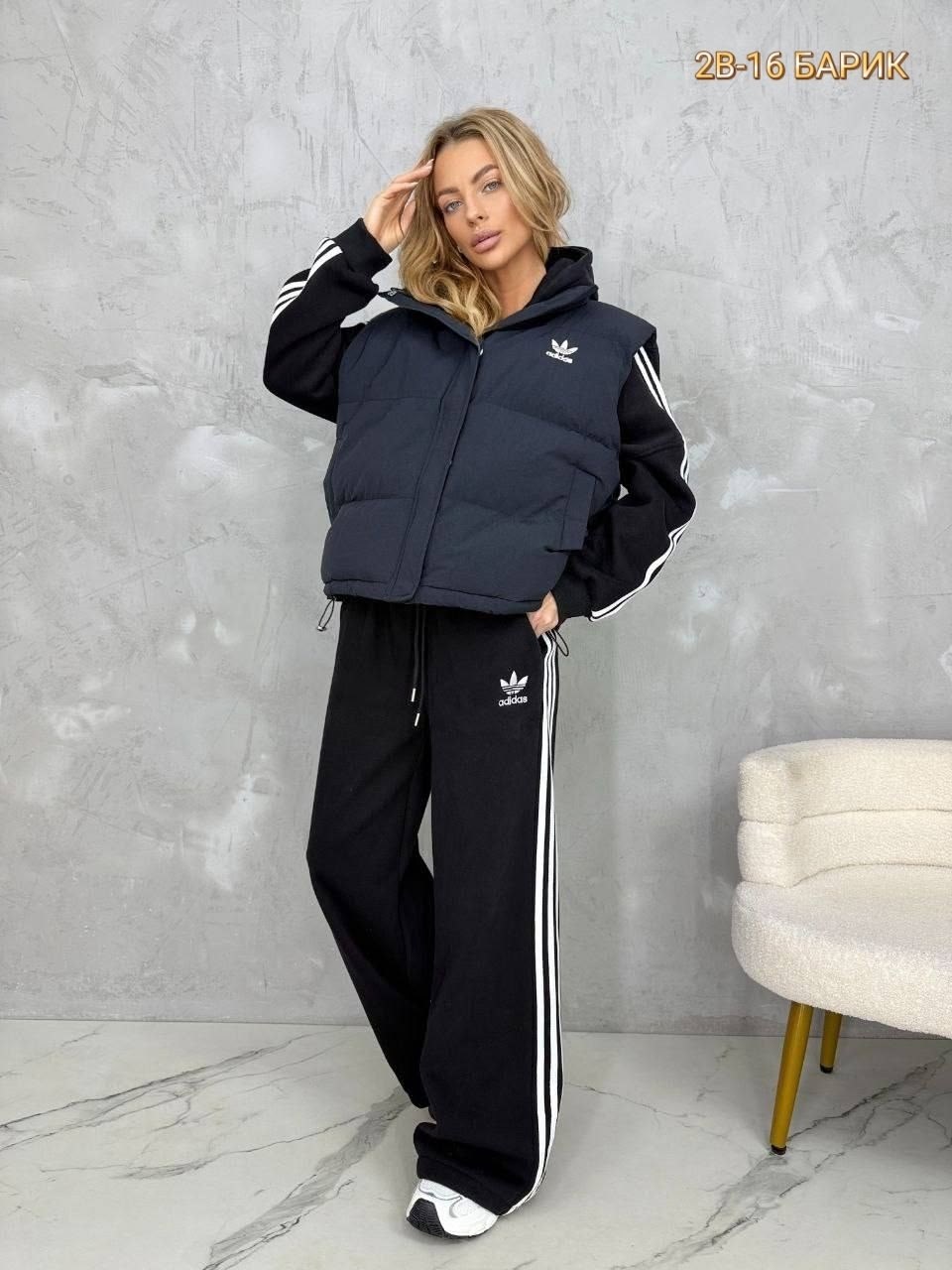 костюм женский тройка теплый с жилетом,спортивный костюм женский тройка balenciaga adidas,спортивные костюмы женские,костюм спортивный,женский костюм тройка