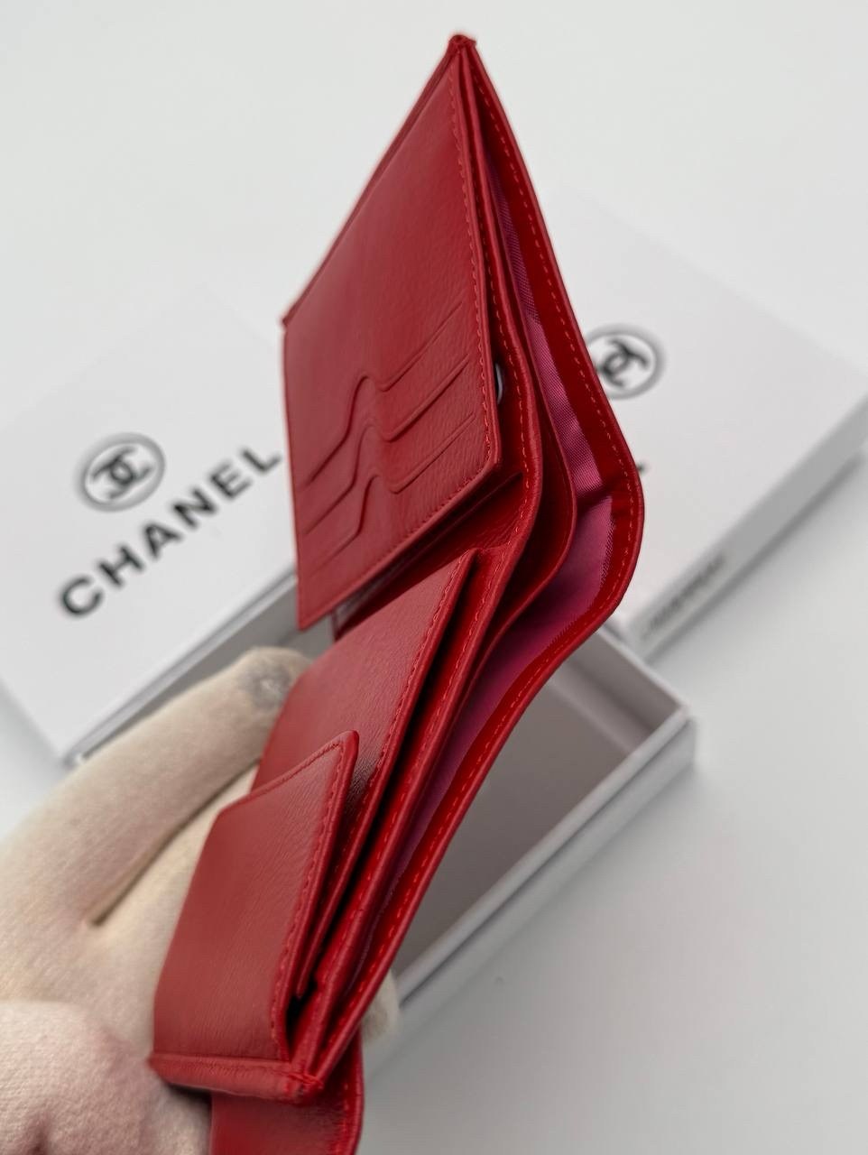 кошелёк chanel,кошелек шанель,женские кошельки,кошелек шанель красный,кошельки и портмоне