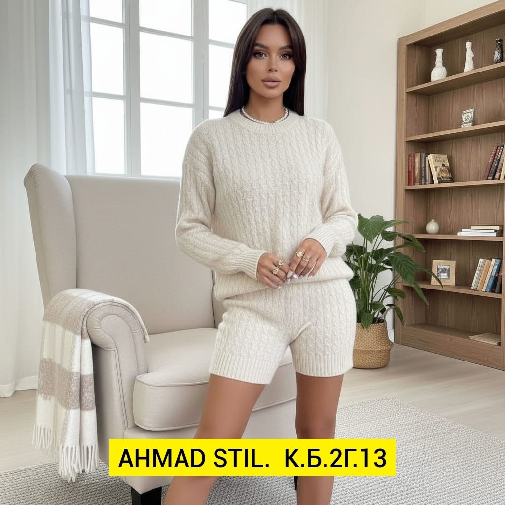 вязаные костюмы,женский костюм вязаный,трикотажный костюм,вязаный костюм с шортами,вязаный костюм с шортами женский