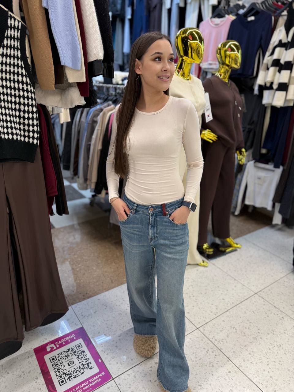 лонгслив базовый в рубчик limeclothes,лонгслив женский облегающий с длинным рукавом bazaclo,лонгслив женский,женская кофта,лонгслив женский темно-бежевый хлопок йога