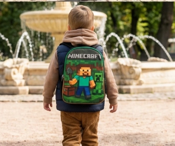 рюкзак школьный детский minecraft,рюкзак для мальчика minecraft,школьный рюкзак minecraft,рюкзак школьный для мальчика майнкрафт,майнкрафт рюкзак