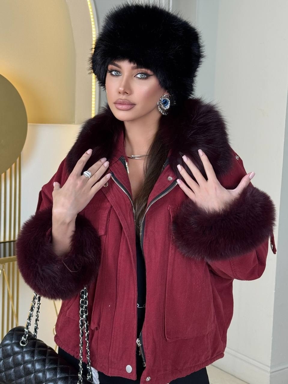 куртка джинсовая с натуральным мехом angel mood,джинсовка на утеплителе из мягкого искусственного меха,женская джинсовая куртка с мехом,джинсовая куртка с натуральным мехом,джинсовая куртка с мехом