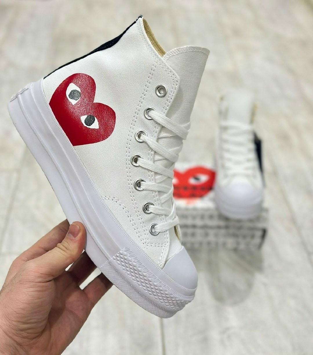 конверсы comme des garcons,converse comme des garcons,comme des garcons play x converse chuck taylor,converse x comme des garcons кеды,кеды cdg play x converse chuck taylor collection