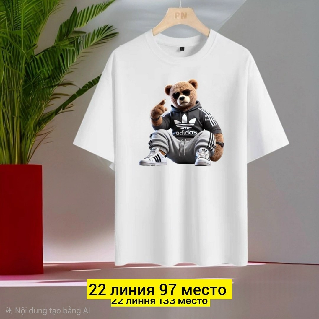 футболка с медведем,футболка с принтом,футболки для мужчин,футболки мужские,мужская футболка с принтом