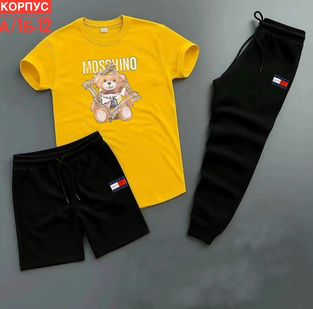 костюм спортивный moschino,одежда комплект,костюм с принтом,детские костюмы