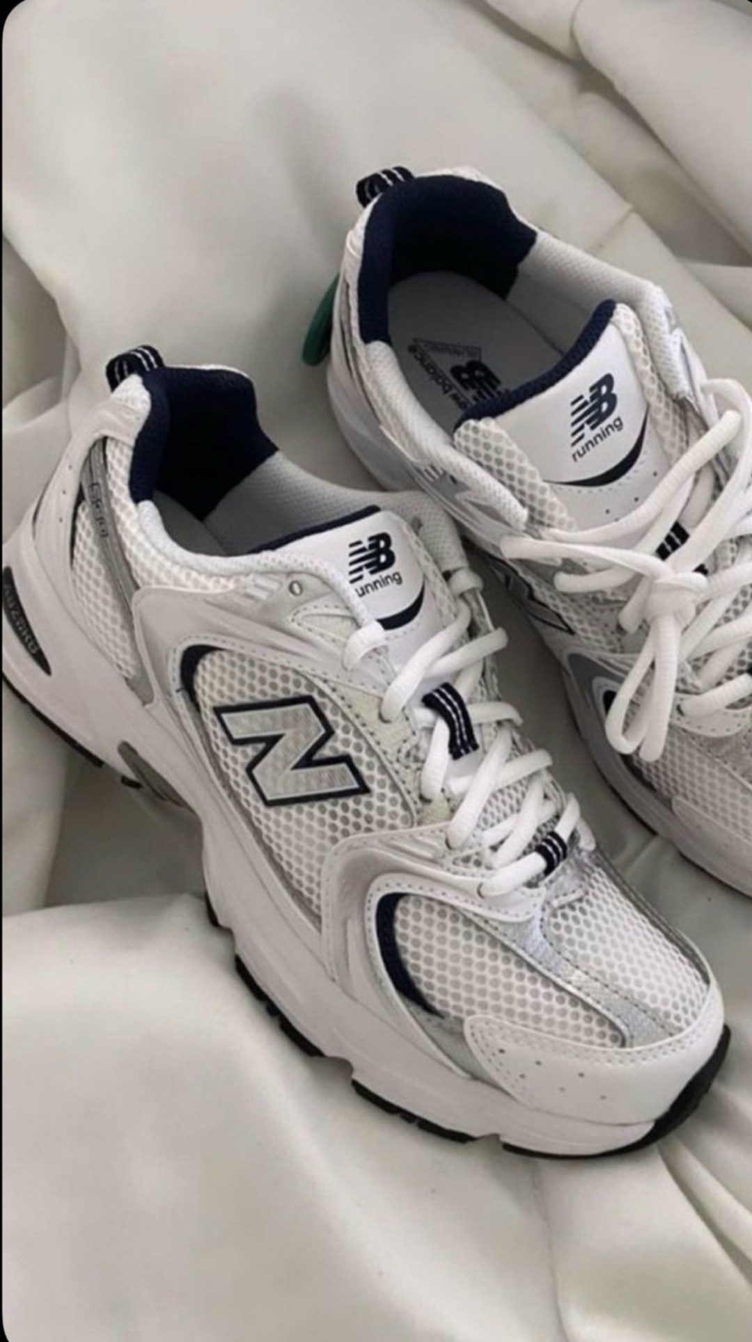 кроссовки new balance,кроссовки,кроссовки new balance 530,белые кроссовки,new balance 530 "white silver navy"