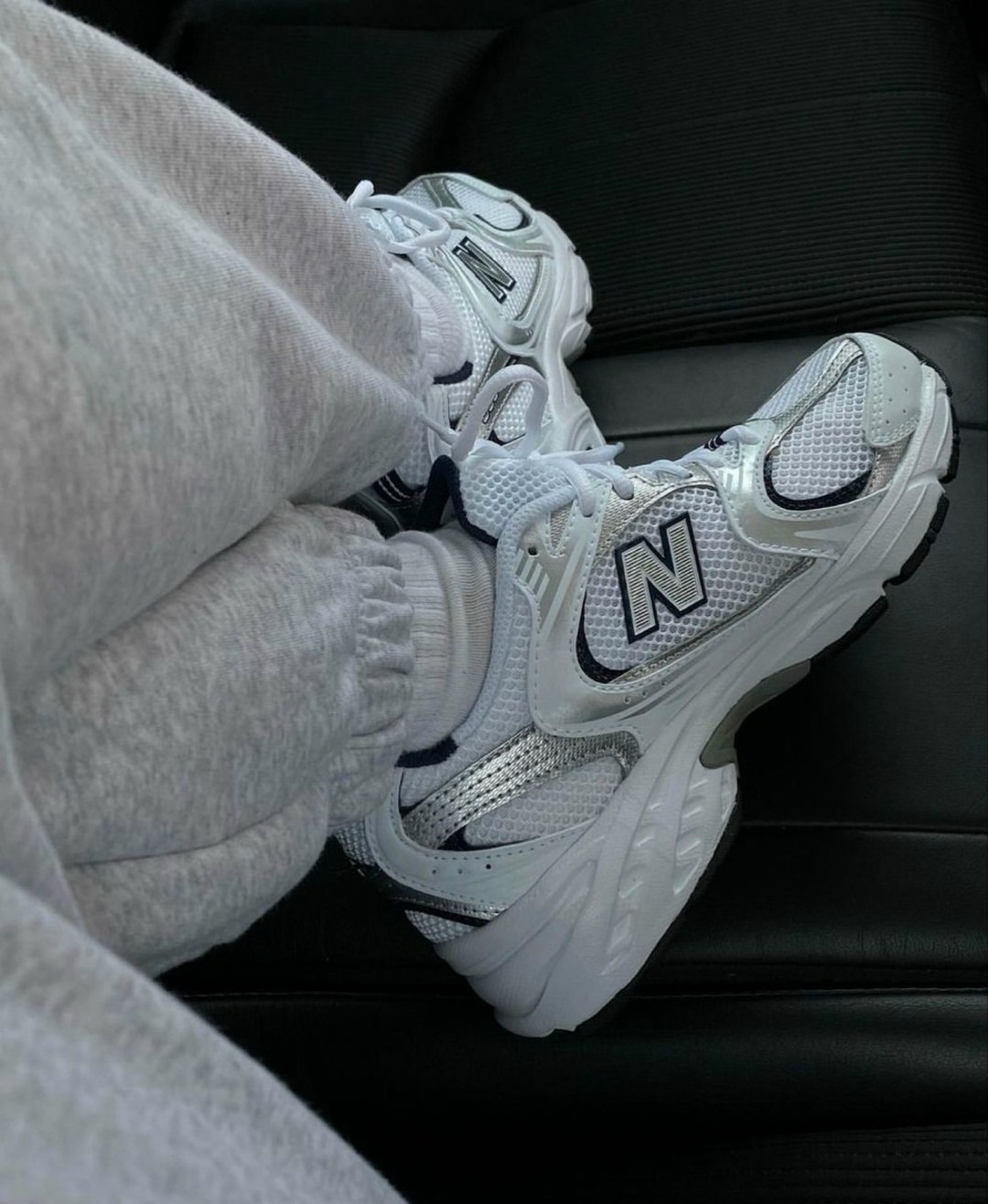 кроссовки new balance,кроссовки,кроссовки new balance 530,белые кроссовки,new balance 530 "white silver navy"