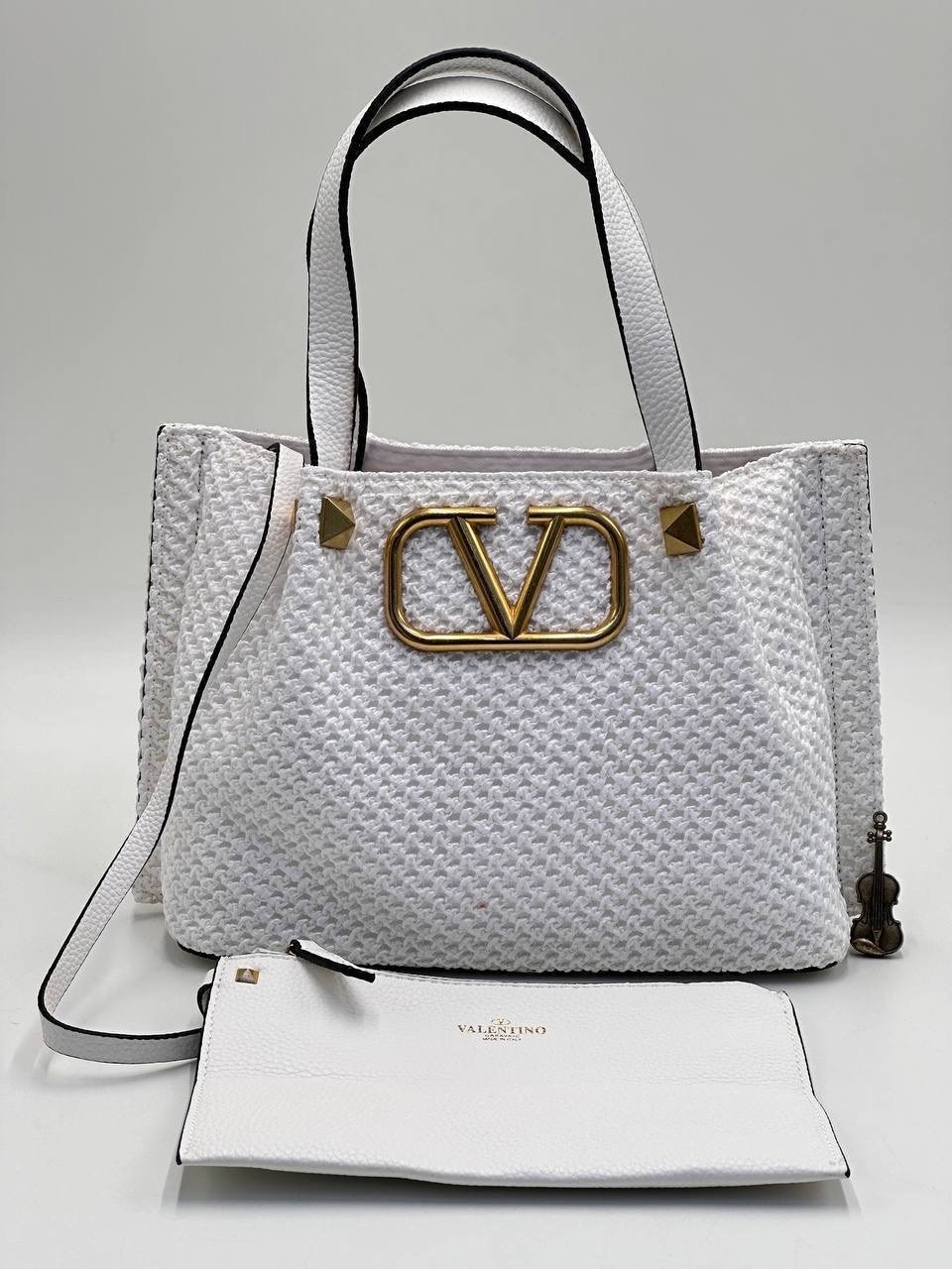 сумка тоут valentino,valentino сумка,сумка женская,сумка,сумка валентино белая