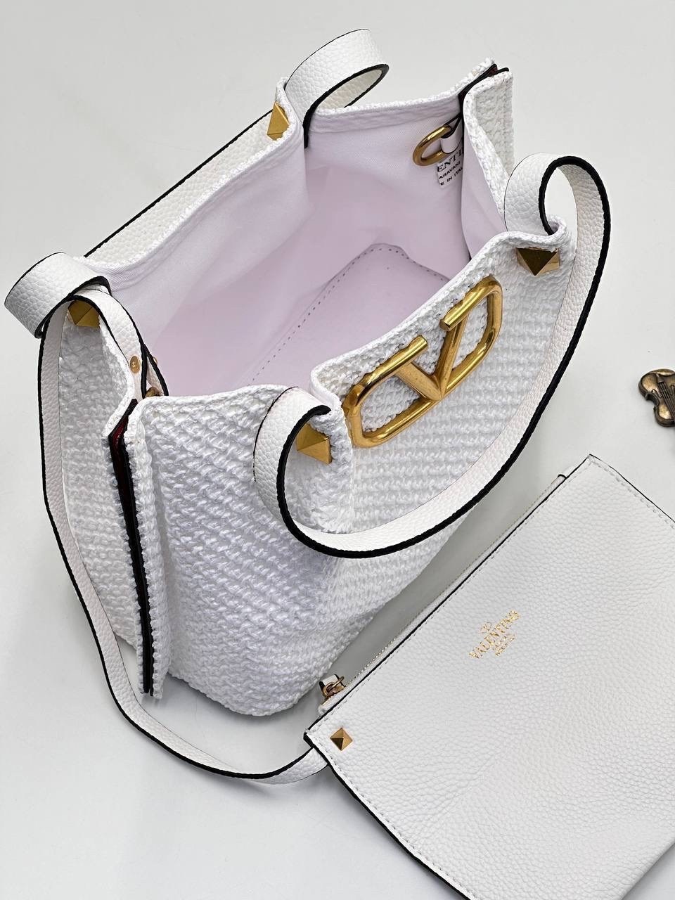 сумка тоут valentino,valentino сумка,сумка женская,сумка,сумка валентино белая