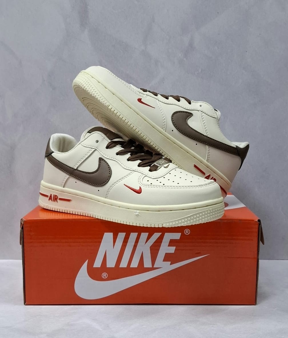 кроссовки nike air force,кроссовки air force 1 nike,nike air force 1 low premium white brown,кроссовки nike air force 1 premium white brown,кроссовки мужские женские nike air force 1 07 low