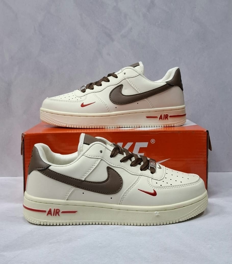 кроссовки nike air force,кроссовки air force 1 nike,nike air force 1 low premium white brown,кроссовки nike air force 1 premium white brown,кроссовки мужские женские nike air force 1 07 low