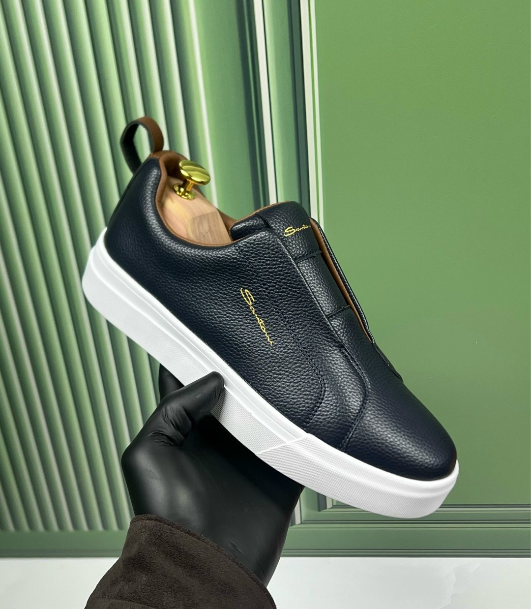 ,слипоны santoni,мужские слипоны,мужская ,слипоны мужские кожаные