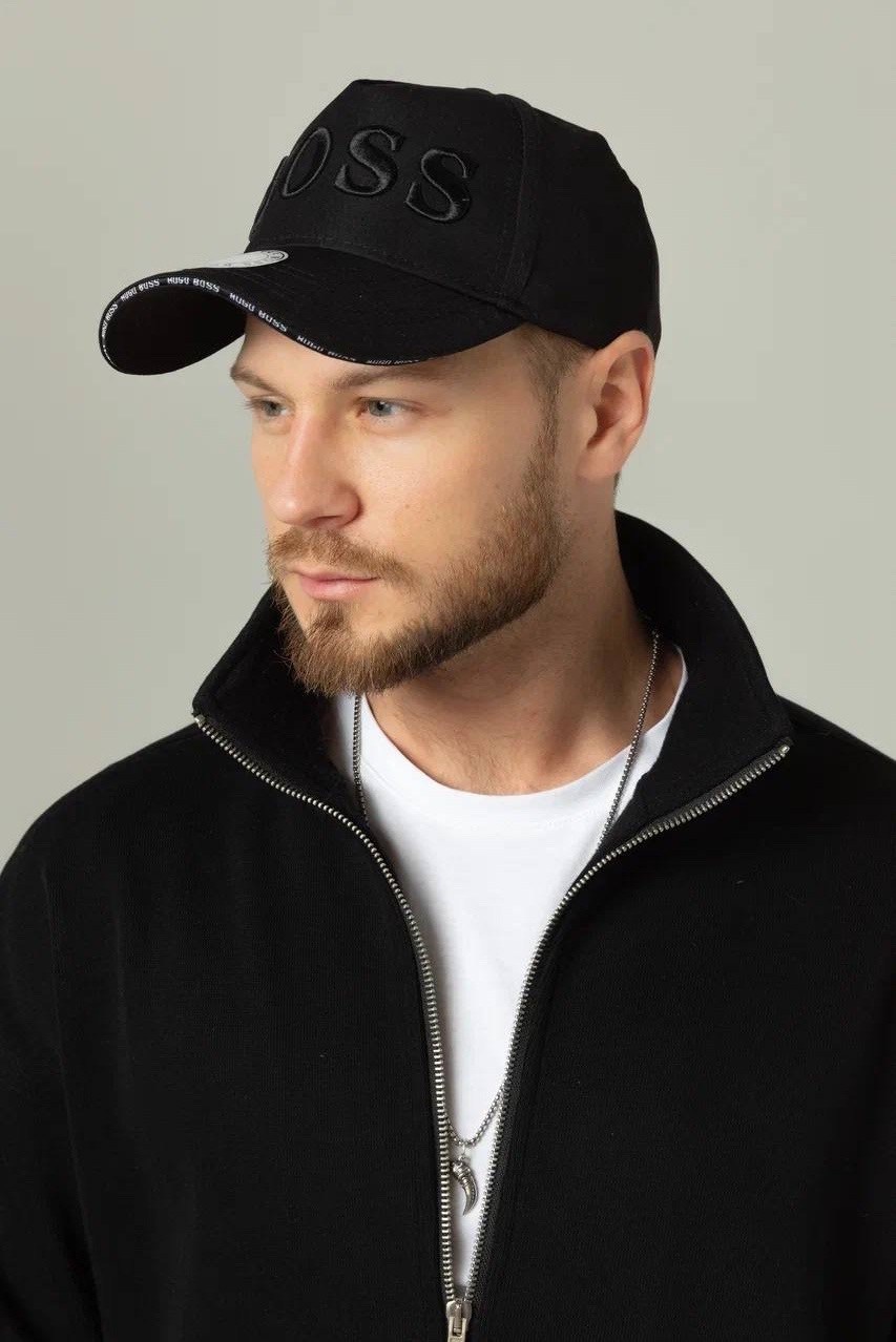бейсболка hugo boss,бейсболка boss,стильная бейсболка,хлопковая кепка с логотипом hugo boss,бейсболка хлопковая boss