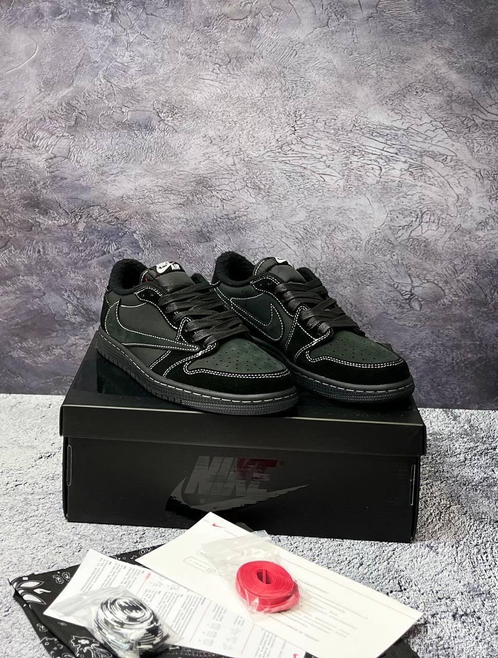nike air jordan 1 low travis scott black phantom,nike air jordan 1 low travis scott,кроссовки travis scott x air jordan 1 low,кроссовки nike air jordan 1 low x travis scott чёрные,nike air jordan 1 lo