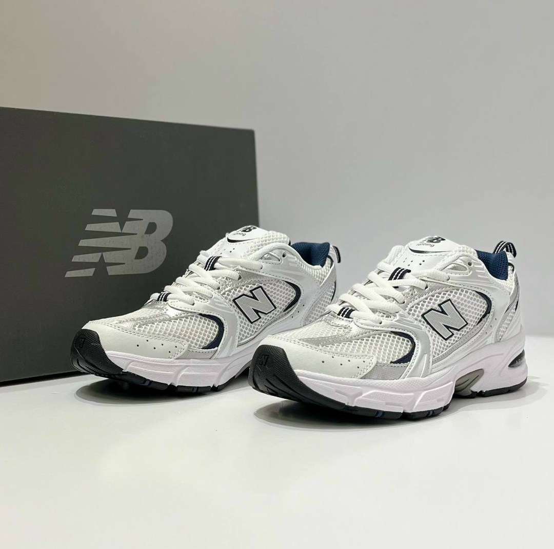 кроссовки new balance 530 "white silver navy",кроссовки new balance 530,new balance 530 white silver navy,кроссовки new balance 530 silver/white,new balance 530 silver white