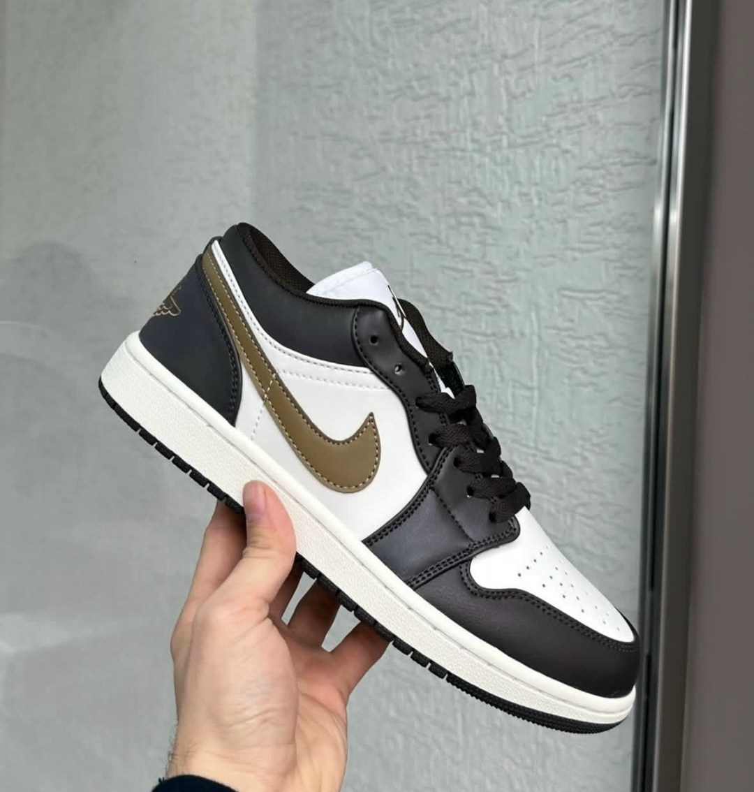 кроссовки air jordan wmns air jordan 1 low 'shadow brown' коричневый,nike air jordan 1 low,air jordan 1 low shadow brown,air jordan 1 low,кроссовки air jordan 1 low