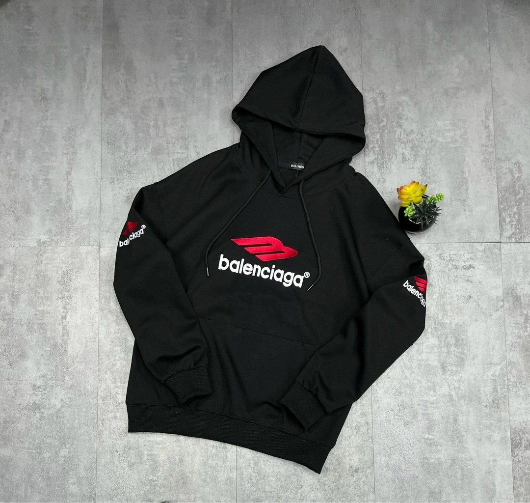 худи balenciaga,худи balenciaga с капюшоном на флис balenciaga цвет черный,худи balenciaga с капюшоном на флис,худи оверсайз balenciaga,зип худи balenciaga