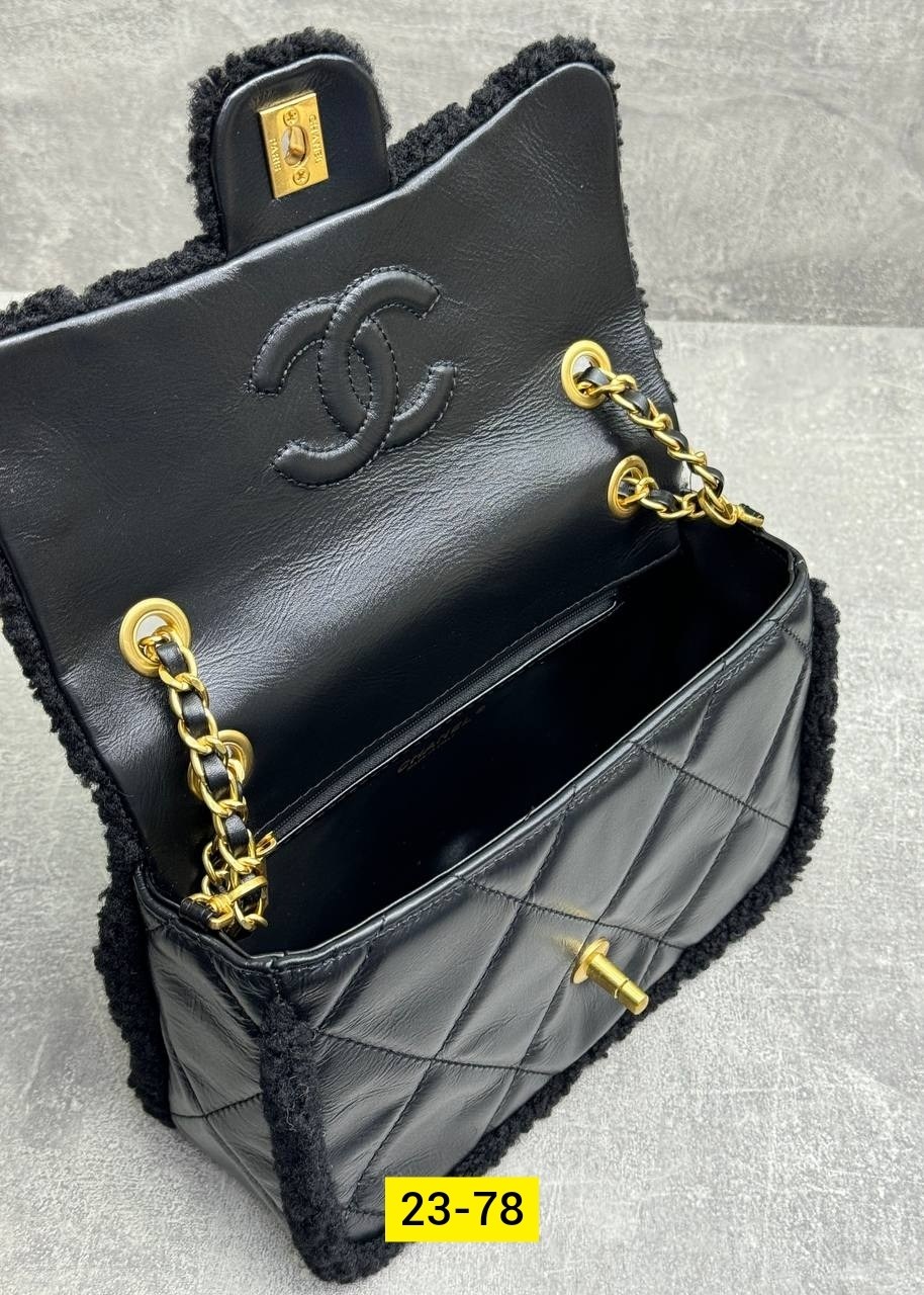 сумка женская chanel,сумка chanel с мехом,chanel сумка,сумка с меховым воротником,сумка меховая премиум качества в стиле chanel