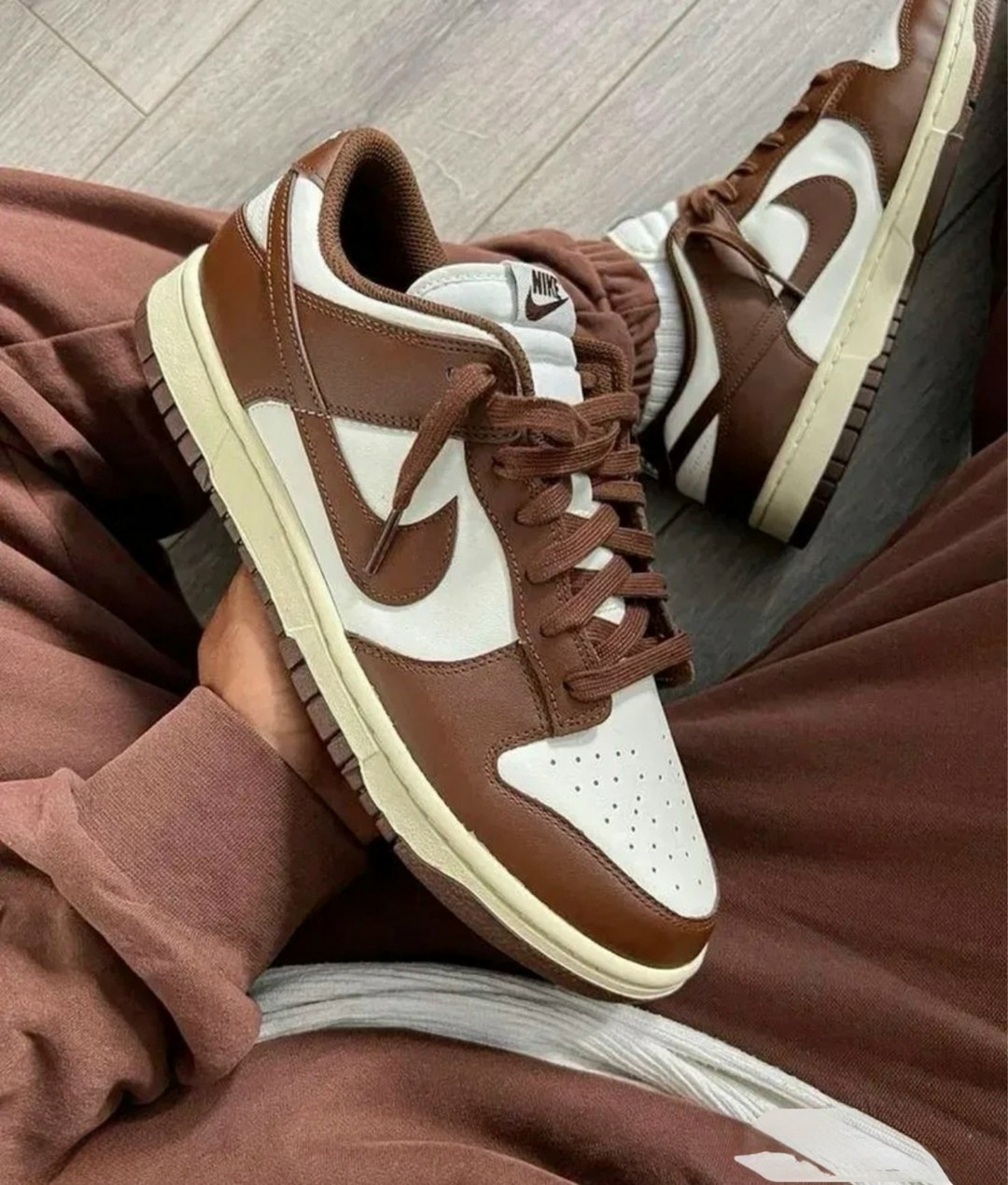 кроссовки sb dunk low повседневные nike коричневый,nike коричневые кроссовки dunk для женщин,кроссовки nike sb dunk low retro кеды nike цвет белый коричневый,кроссовки dunk low cacao wow данки спортив