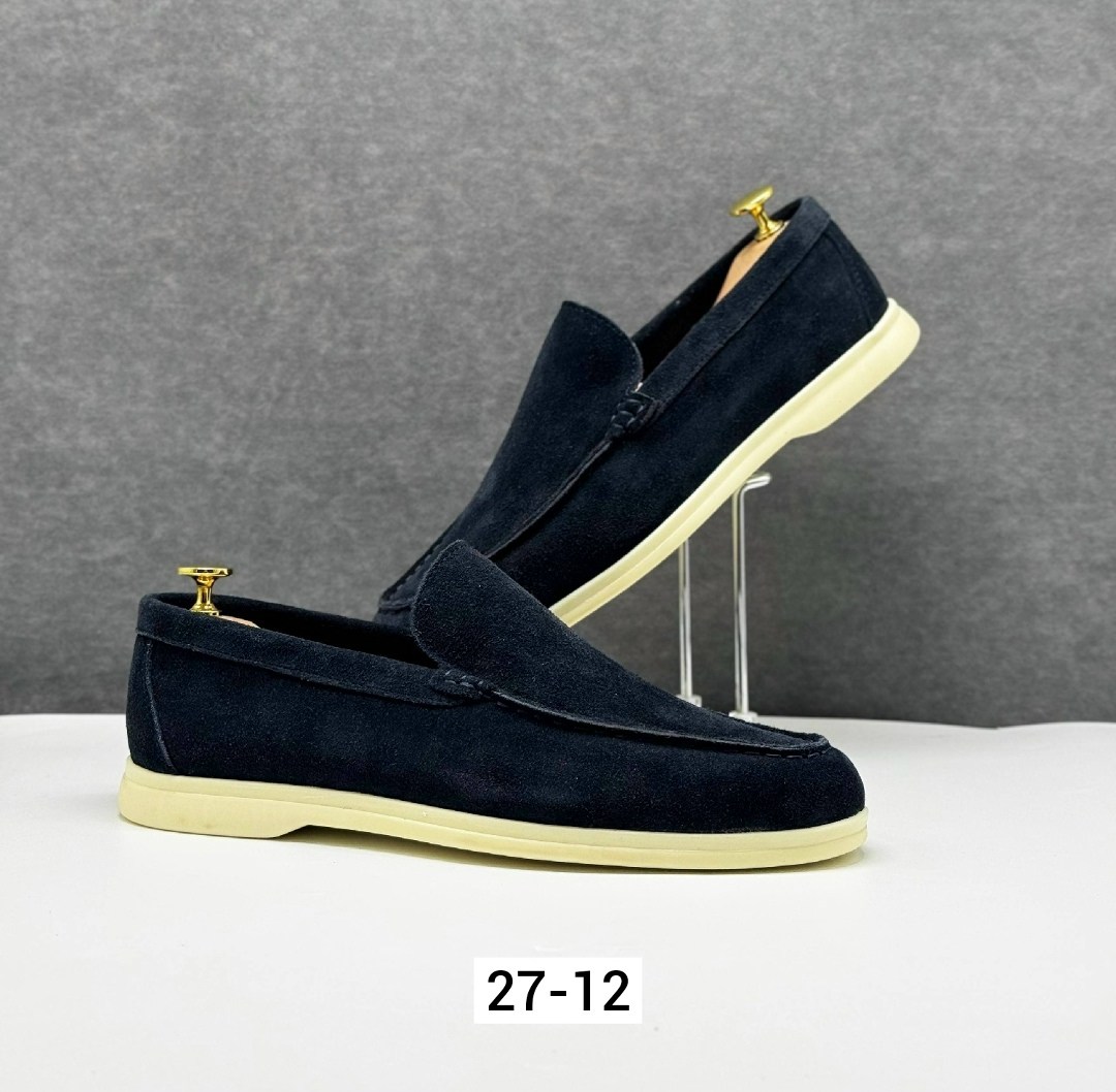 замшевые лоферы summer walk loro piana синий,лоферы loro piana мужские,,мужские лоферы замшевые,лоферы из натуральной замши