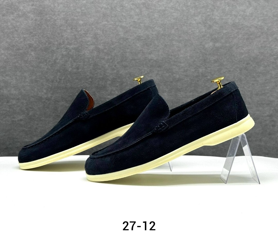 замшевые лоферы summer walk loro piana синий,лоферы loro piana мужские,,мужские лоферы замшевые,лоферы из натуральной замши
