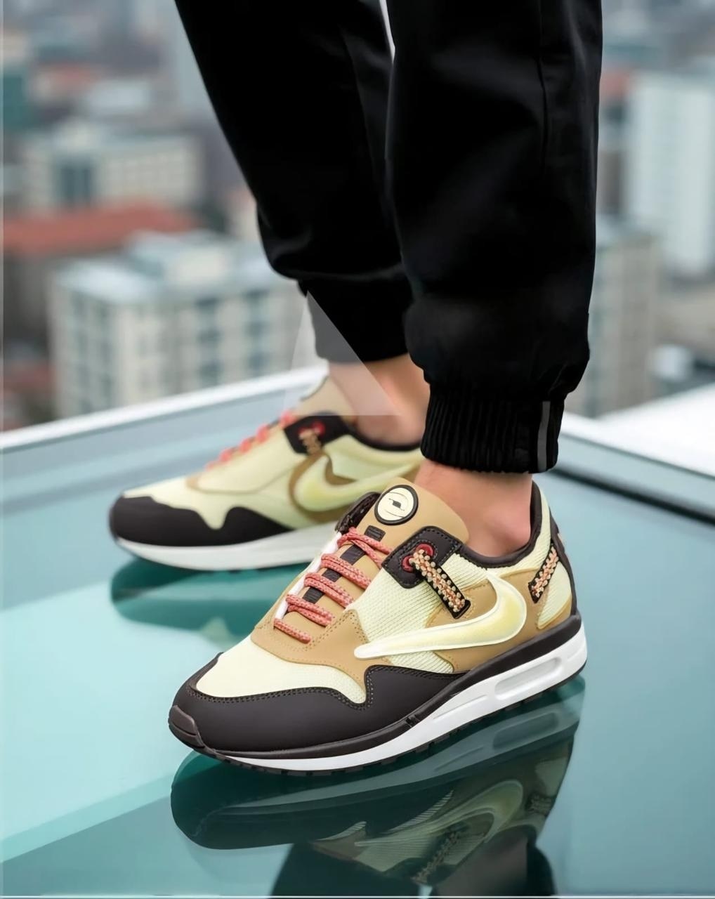 nike air max 1 travis scott cactus jack,nike air max 1 travis scott cactus jack baroque brown,кроссовки nike air max 1 x travis scott,travis scott x nike air max 1,кроссовки nike air max 1