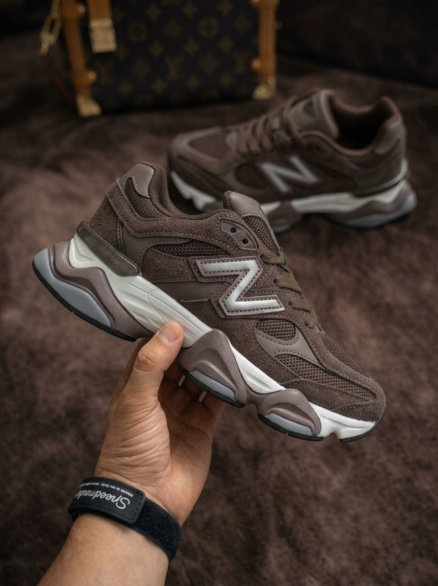 кроссовки new balance 9060,кроссовки new balance 9060 'mushroom' коричневый,кроссовки new balance,кроссовки спортивные new balance 9060 new ballance цвет коричневый,new balance 9060 "mushroom brown" s