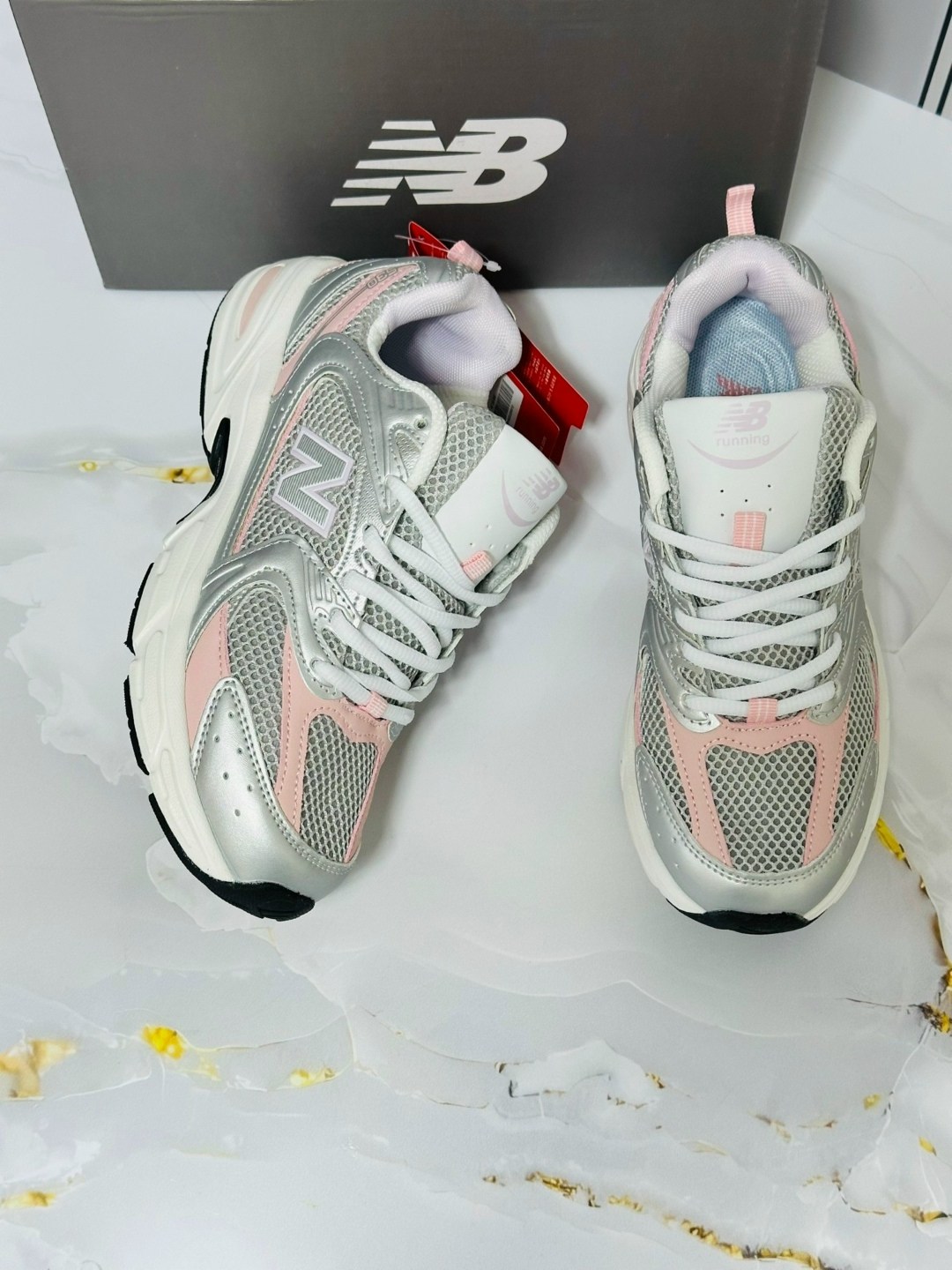 кроссовки new balance 530,женские кроссовки new balance,кроссовки new balance,new balance 530 white silver pink,кроссовки