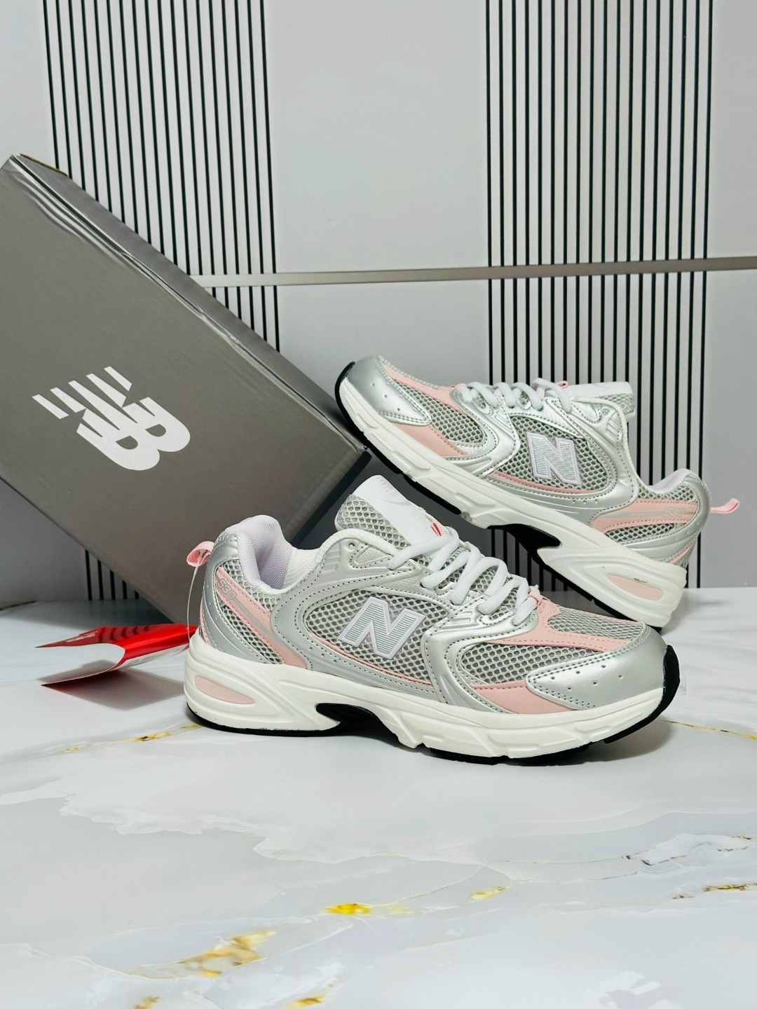 кроссовки new balance 530,женские кроссовки new balance,кроссовки new balance,new balance 530 white silver pink,кроссовки