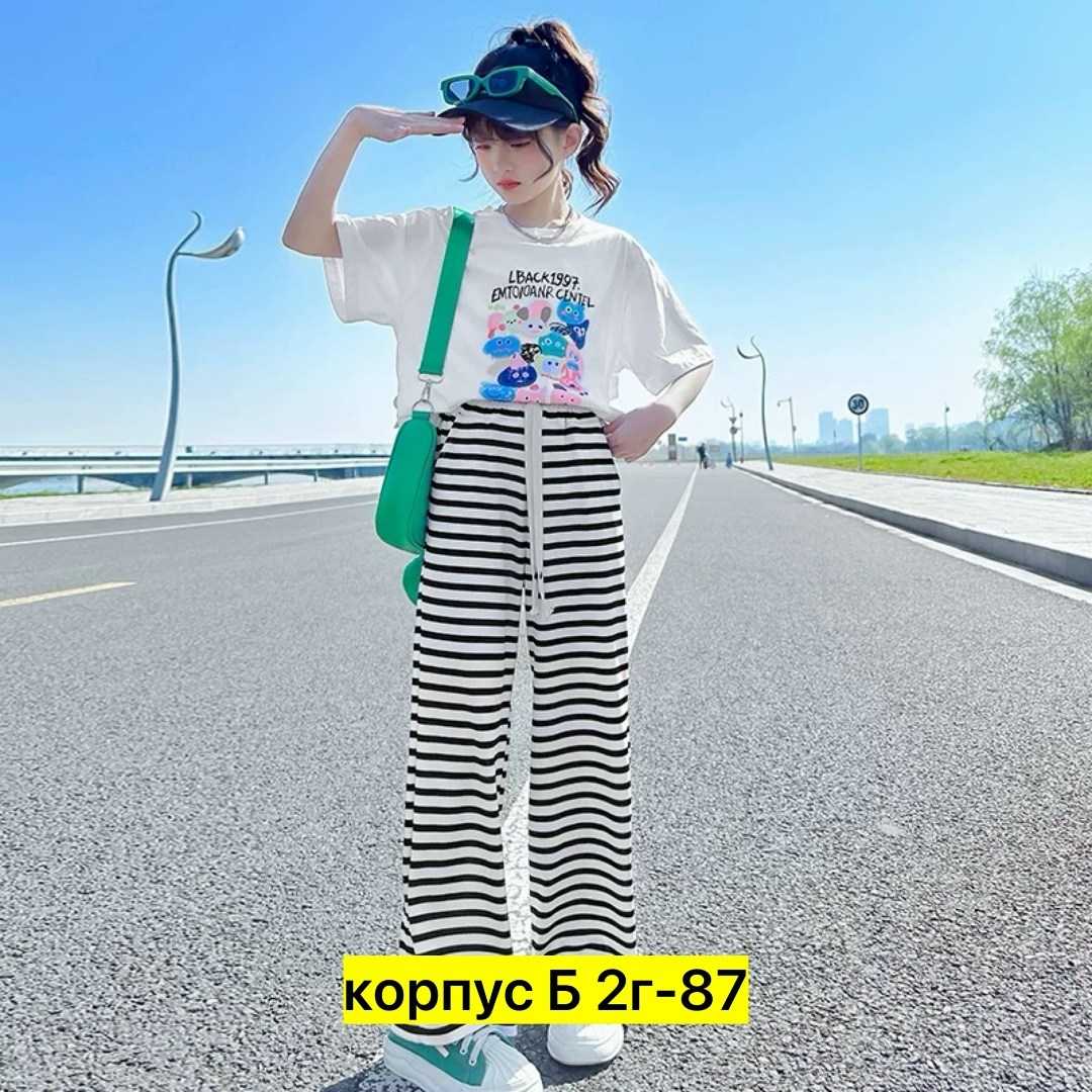 брюки для девочек,костюм для девочек,свободные брюки,брюки комплект,летний костюм для девочек