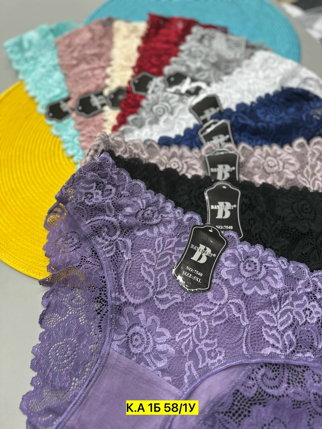 трусы женские набор хлопок слипы с кружевами 5 шт planet of underwear,трусы женские 5 шт,трусы женские,трусы женские набор хлопок слипы с кружевами 5 шт,комплект трусики