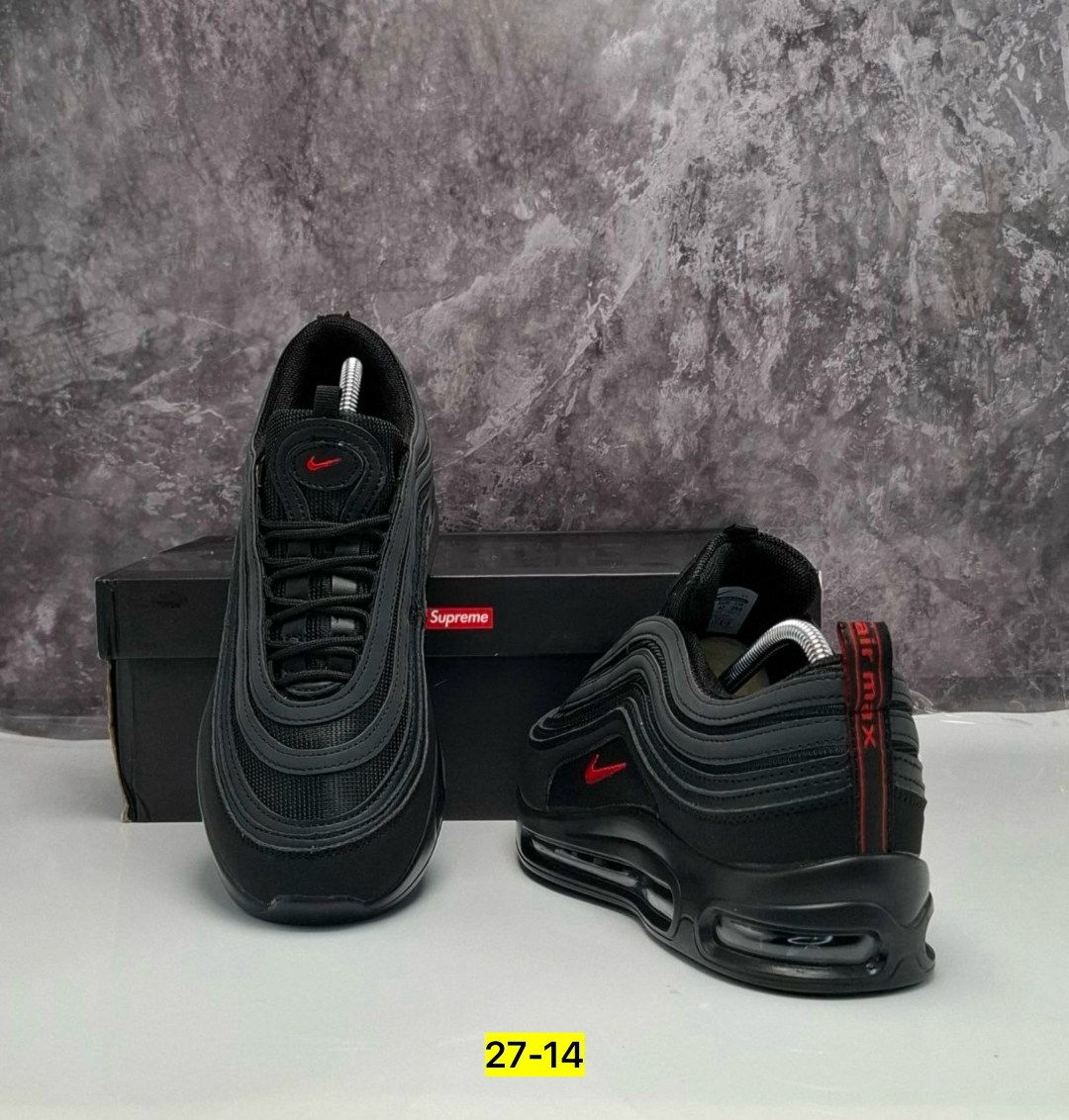 кроссовки мужские nike air max 97,nike air max 97 black,кроссовки nike air max 97,nike air max 97,nike air max 97 black red