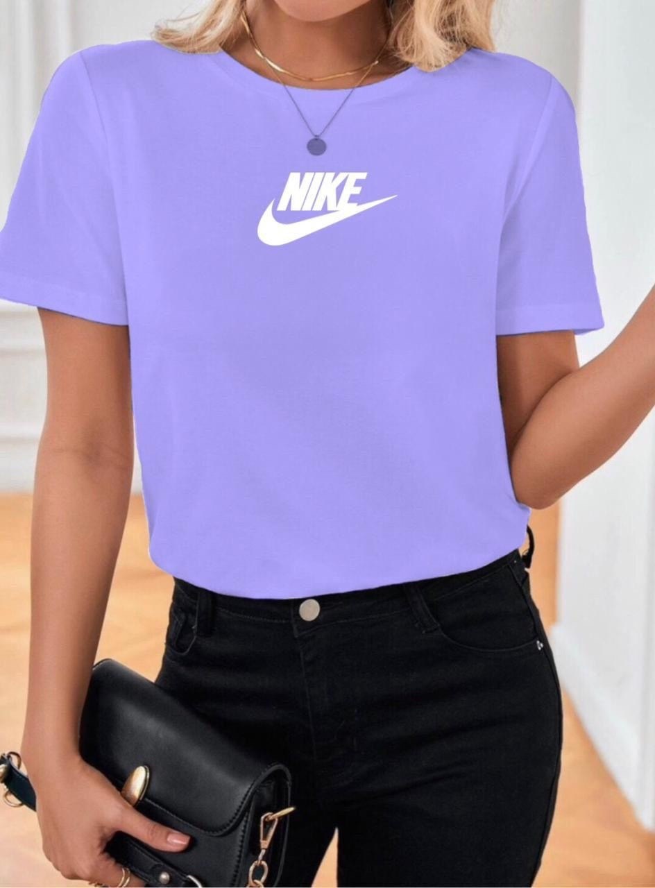 футболки женская,футболка найк сиреневая,фиолетовая футболка найк,nike t shirt,фиолетовая футболка